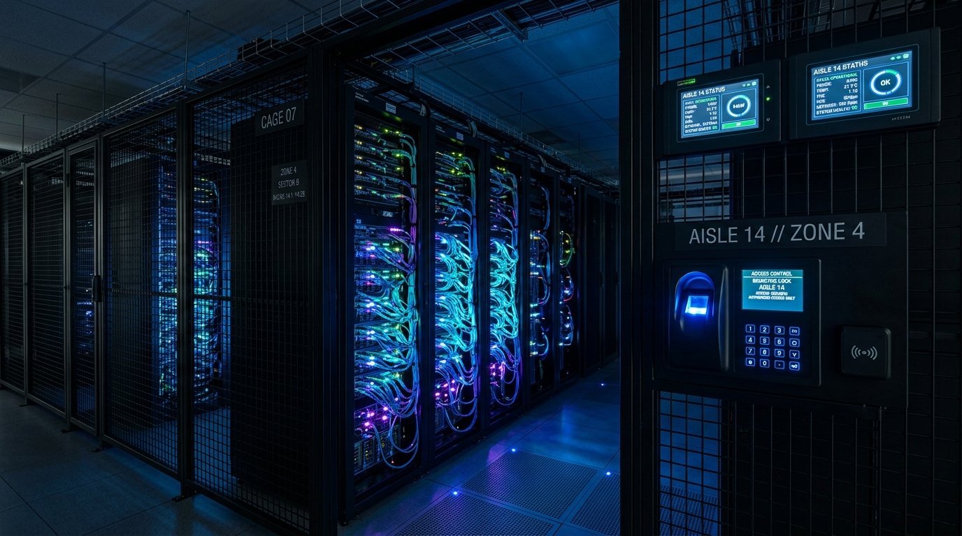 Hyperscale Cloud Datacenter Server Rack Security